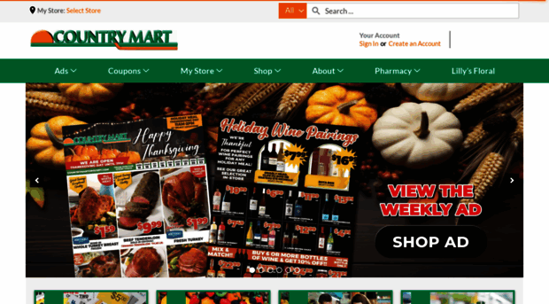 countrymartgrocery.com