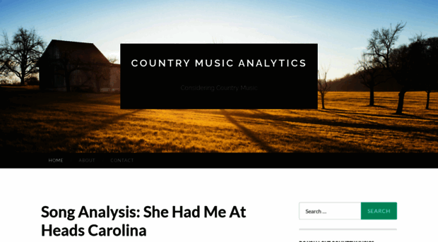 countrymusicanalytics.com