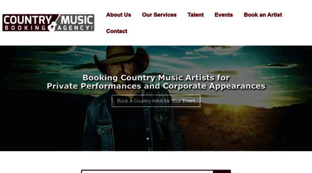 countrymusicbookingagency.com