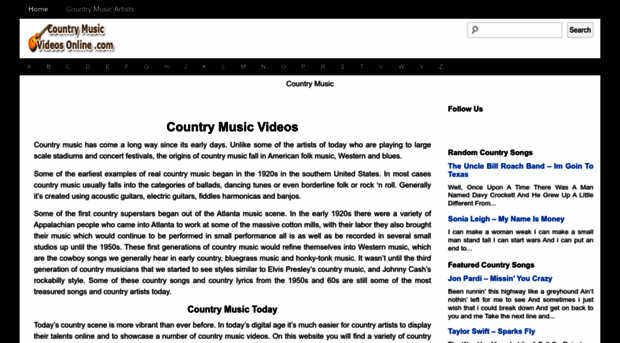 countrymusicvideosonline.com