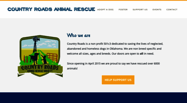 countryroadsanimalrescue.com