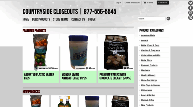 countrysidecloseouts.com