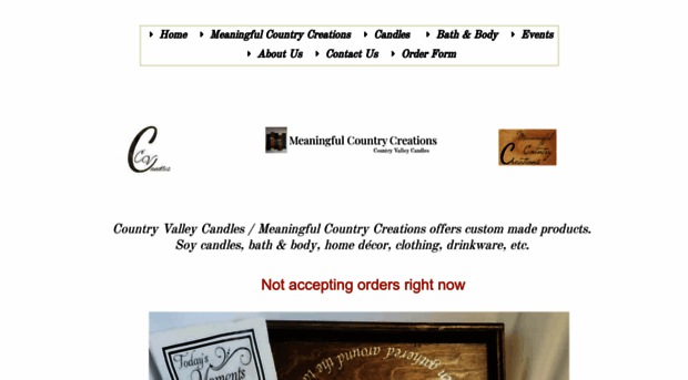 countryvalleycandles.com