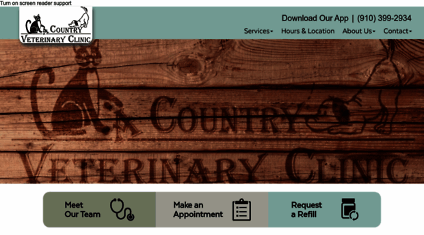 countryvetclinic.com