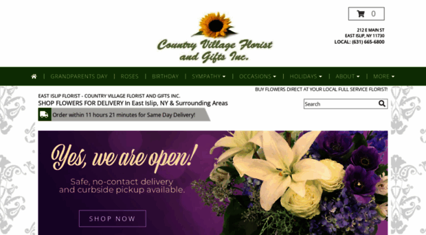 countryvillageflorist.com