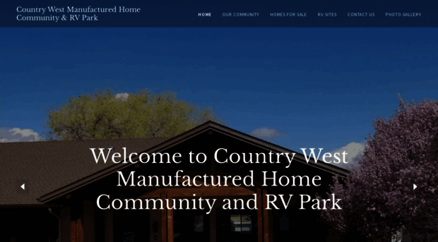 countrywestmobilehomepark.com