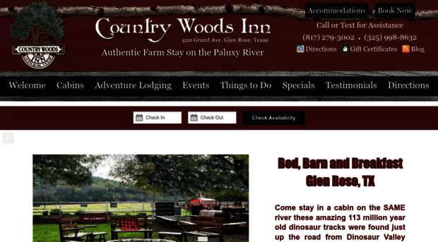 countrywoodsinn.com