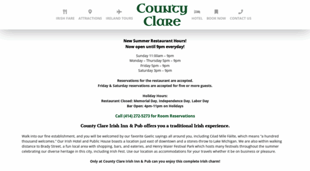 countyclare-inn.com