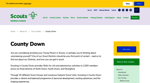 countydownscouts.org.uk