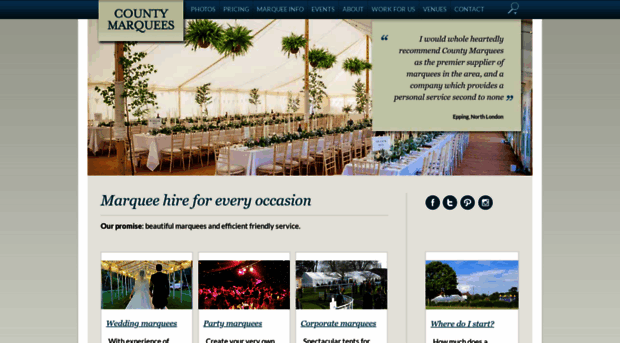 countymarquees.com