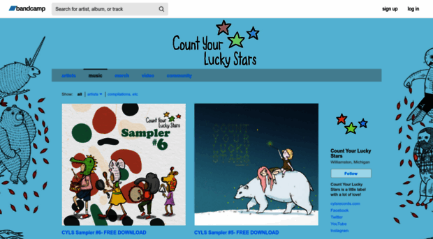 countyourluckystars.bandcamp.com