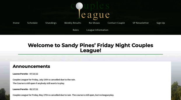 couples.sandypinesgc.com