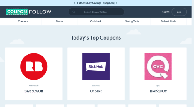 Coupon Codes in Real-Time - CouponFollow