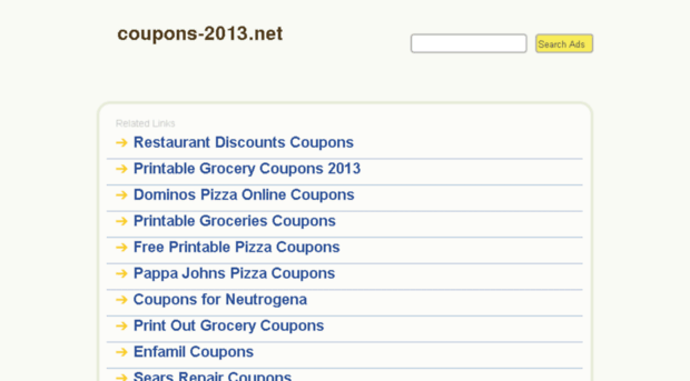 coupons-2013.net