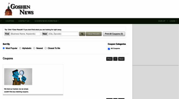 coupons.goshennews.com