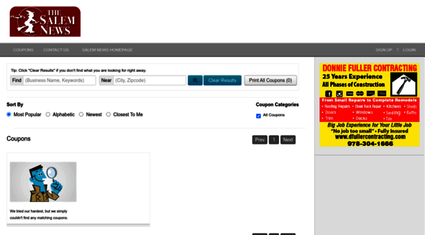 coupons.salemnews.com