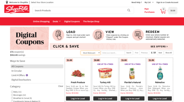 coupons.shoprite.com