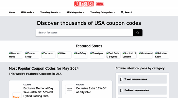 coupons.thedailybeast.com