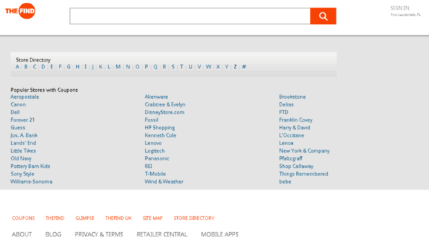 coupons.thefind.com
