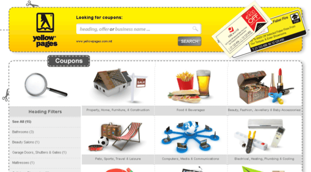 coupons.yellowpages.com.mt