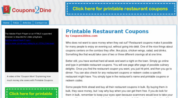 coupons2dine.com