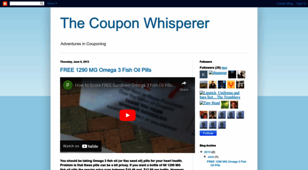 couponwhisperer.blogspot.com