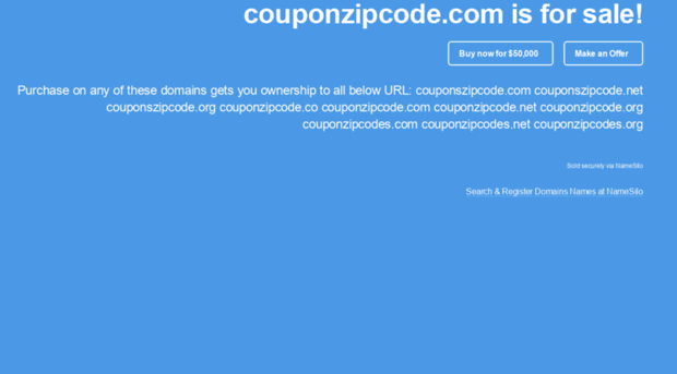 couponzipcode.com