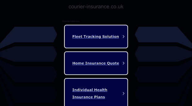 courier-insurance.co.uk