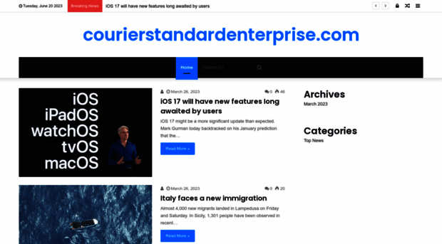 courierstandardenterprise.com