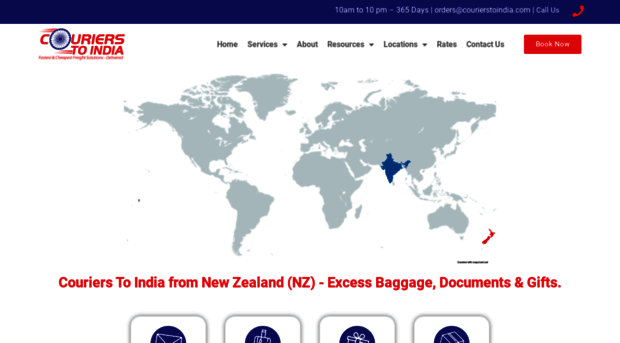 courierstoindia.nz
