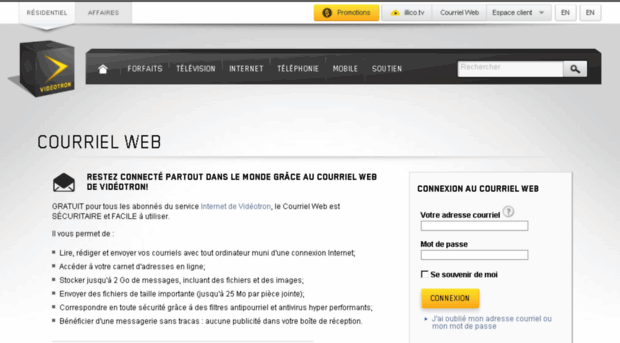 courrielweb.videotron.com