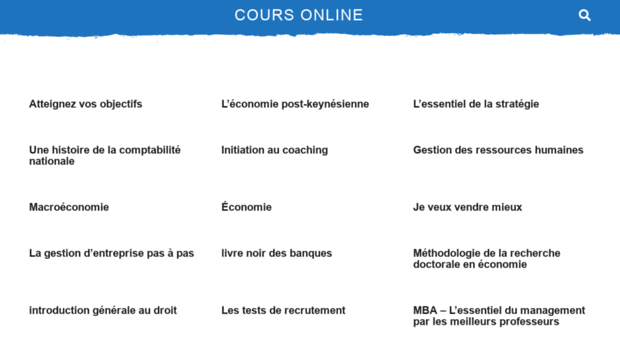 cours.website