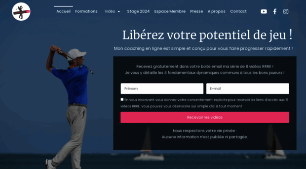 coursdegolf.net