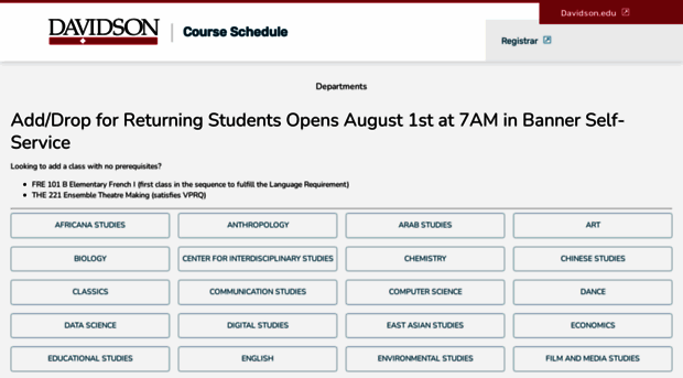 course-schedule.davidson.edu