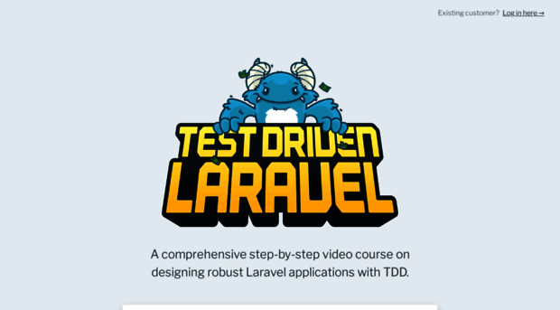 course.testdrivenlaravel.com