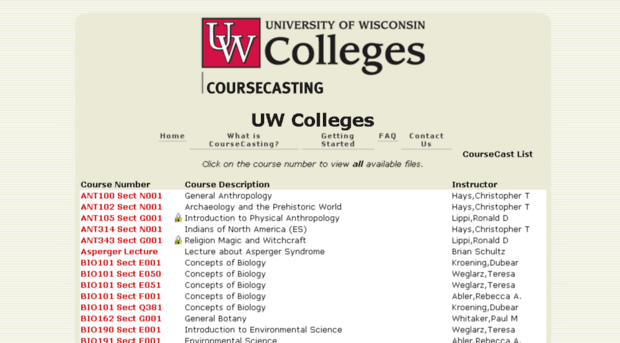 coursecast.uwc.edu