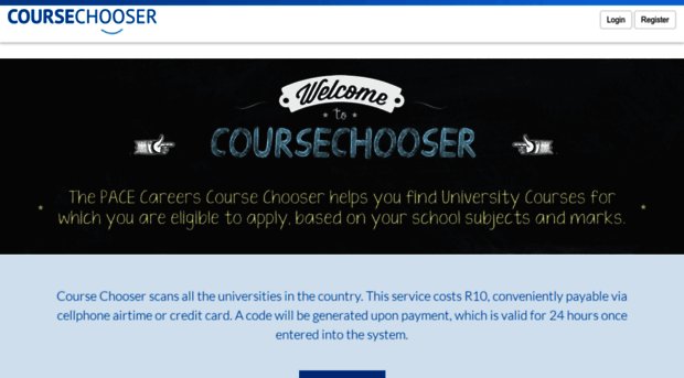 coursechooser.gostudy.net