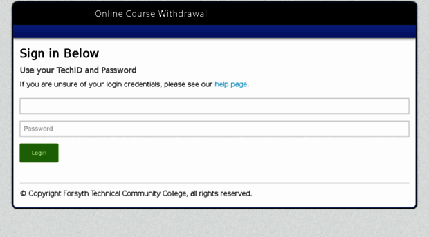 coursedrop.forsythtech.edu