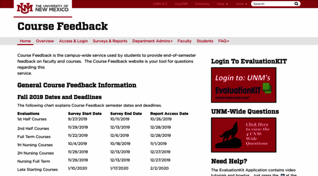 coursefeedback.unm.edu