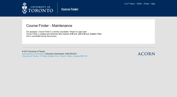 coursefinder.utoronto.ca