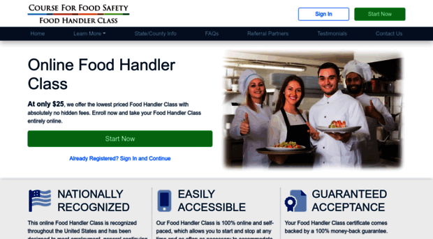 courseforfoodsafety.com