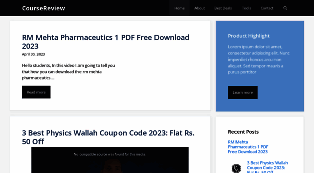 coursereview.tech
