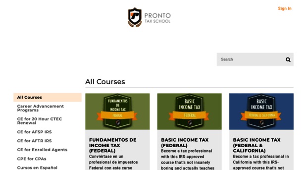 courses.prontotaxschool.com