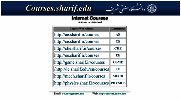 courses.sharif.ir