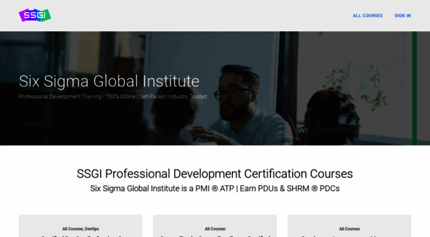 courses.sixsigmaglobalinstitute.com