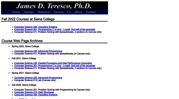 courses.teresco.org