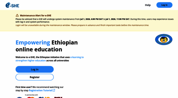 courses.uog.edu.et - e-SHE Portal - Courses Uog