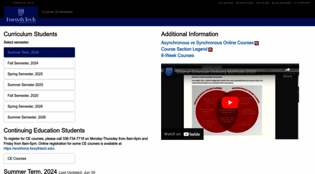 courseschedule.forsythtech.edu