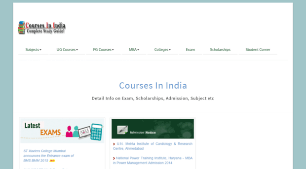 coursesinindia.co.in