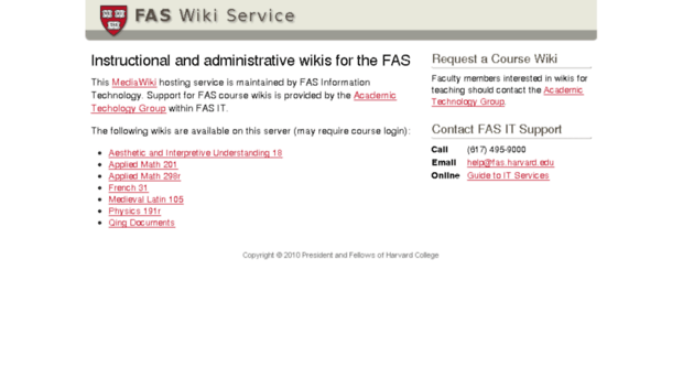 coursewikis.fas.harvard.edu